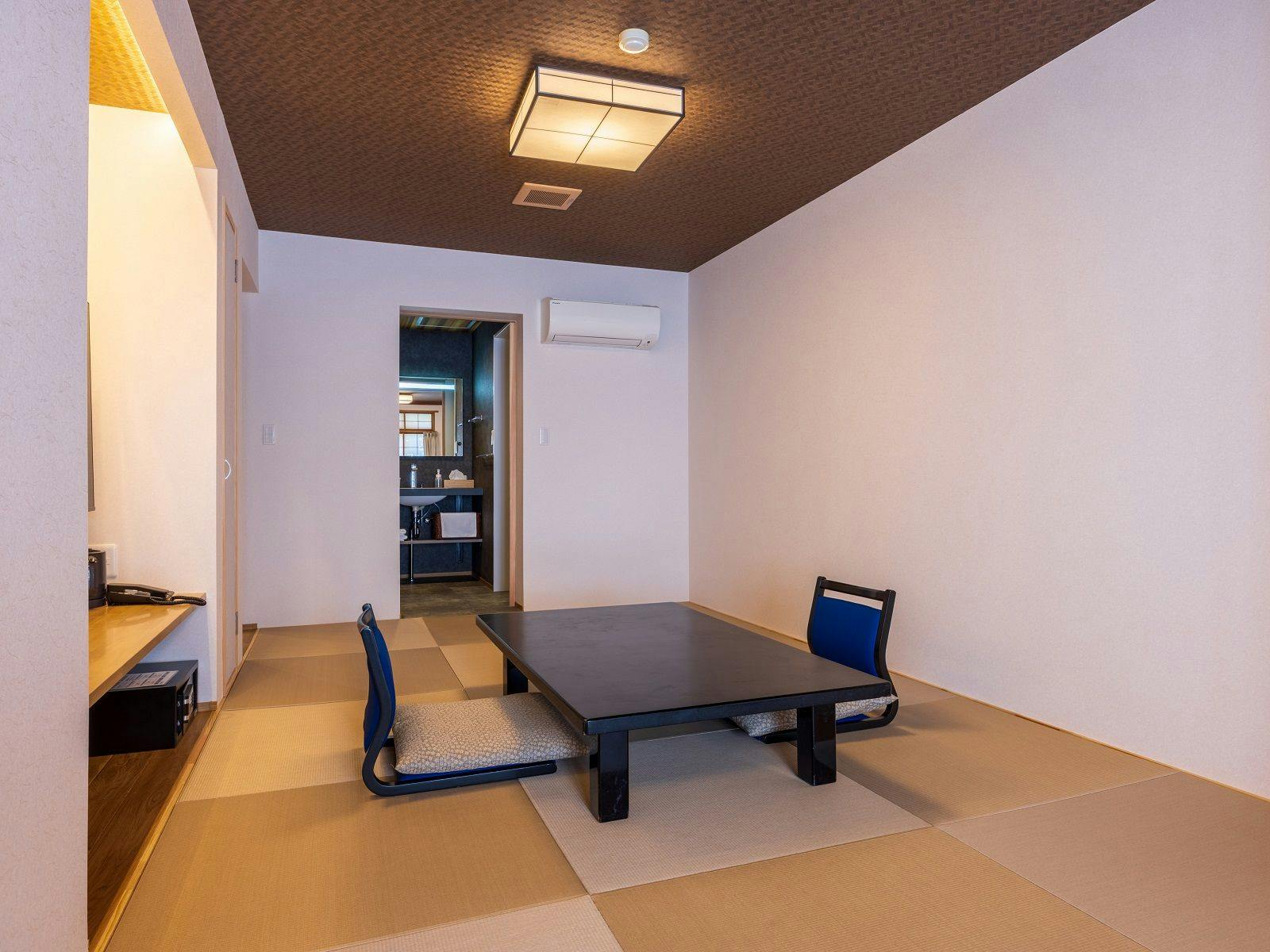 ตัวอย่างห้องพักที่ปรับปรุงใหม่ (กล้วยไม้) 10 เสื่อทาทามิสำหรับ 2 ท่าน