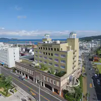 จากท่าเรือฟุคุเอะถึงโรงแรมใช้เวลาเดินเพียง 6 นาที