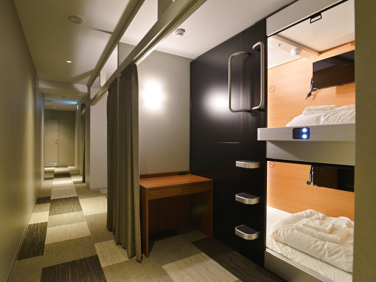 这是胶囊型客房。