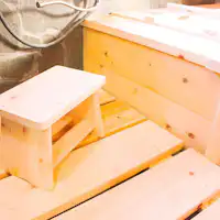 ・【อาคารเสริม・อ่างอาบน้ำฮิโนกิ】อ่างอาบน้ำพร้อมพื้นที่ล้างตัว