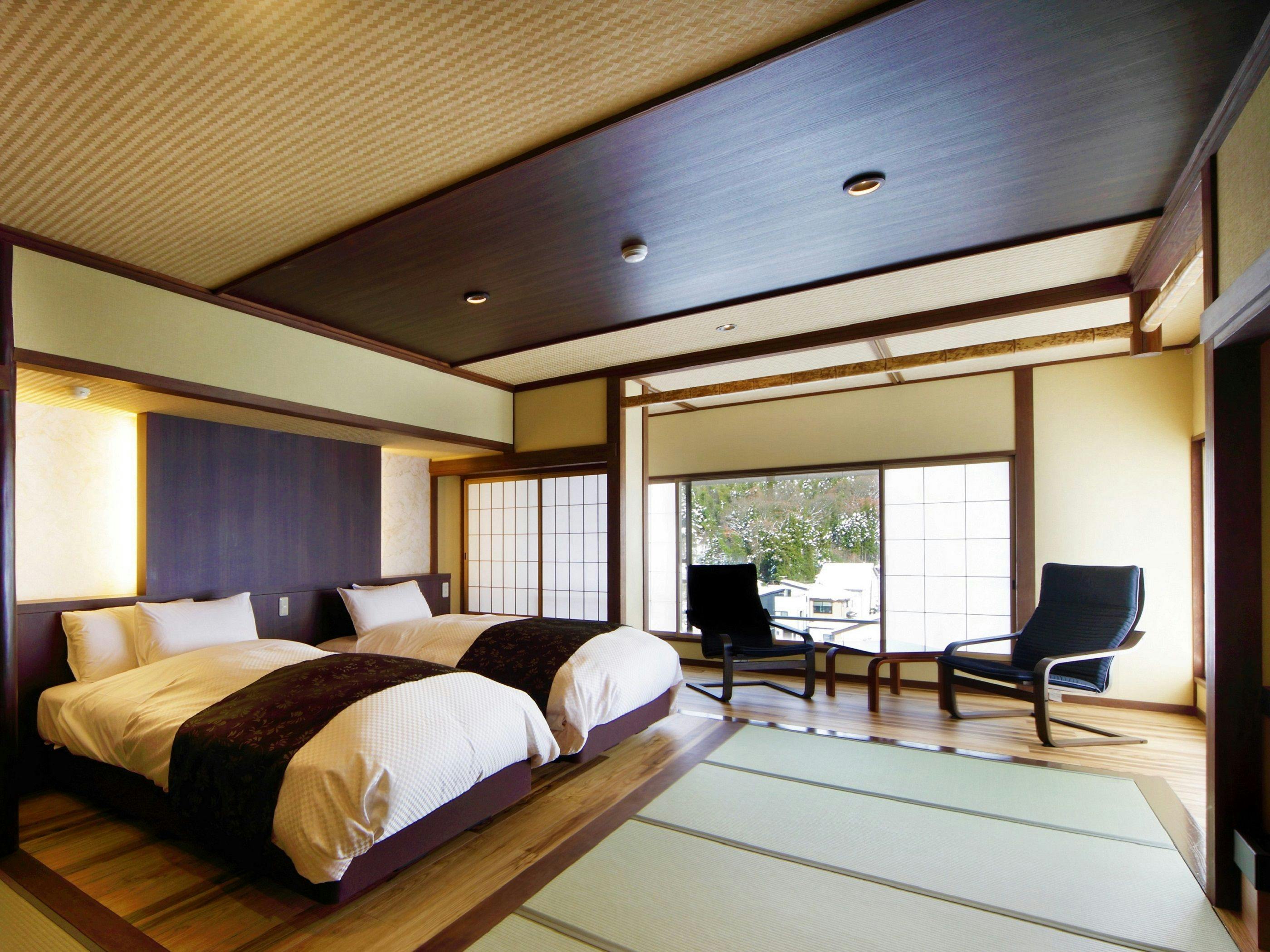 ตัวอย่างห้องพักเตียงซิมมอนส์