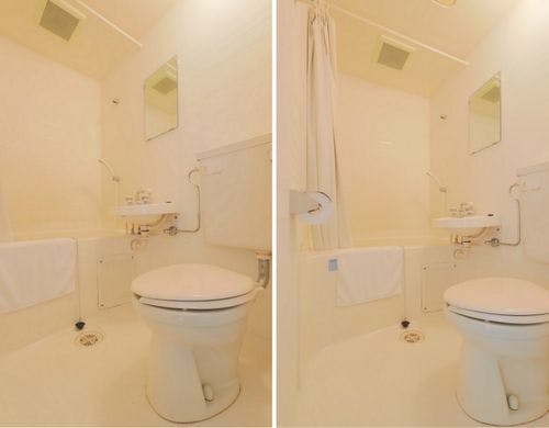 和室五人部屋　バス・トイレ