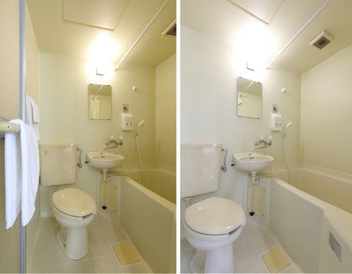 ツインルーム　バス・トイレ