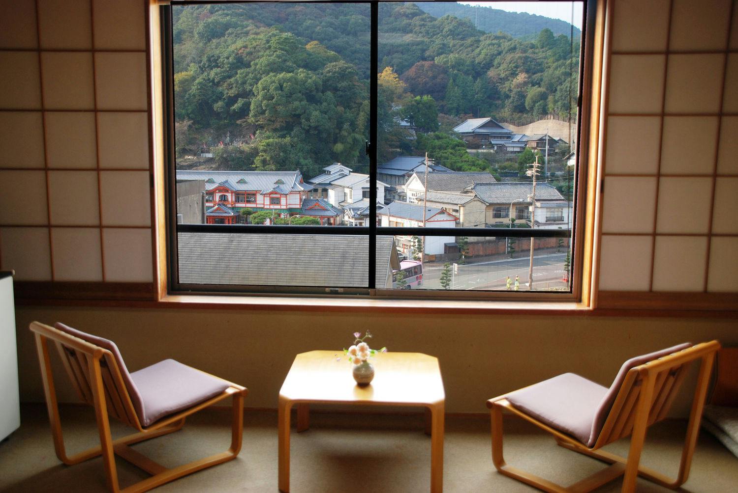 วิวจากห้องพัก / ตัวอย่างหนึ่ง