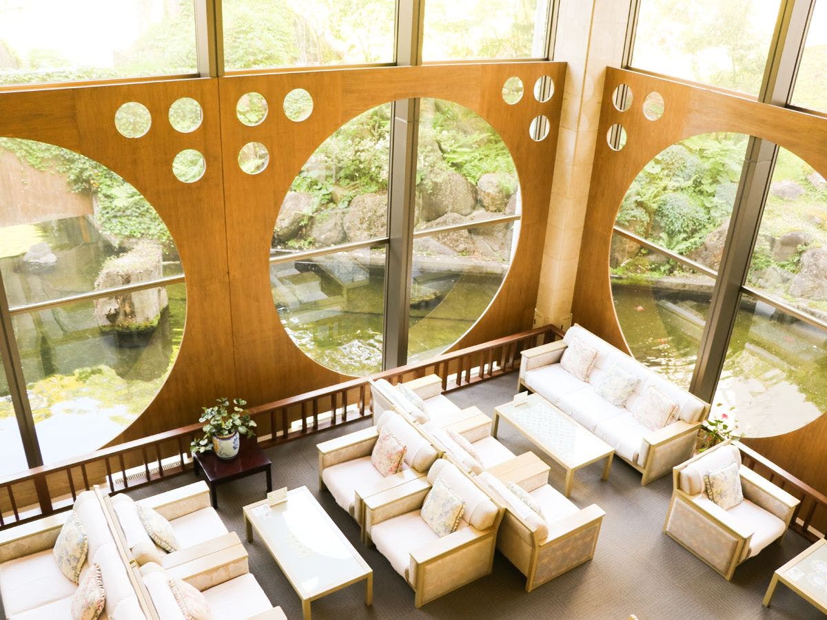 Lobi dengan nuansa terbuka