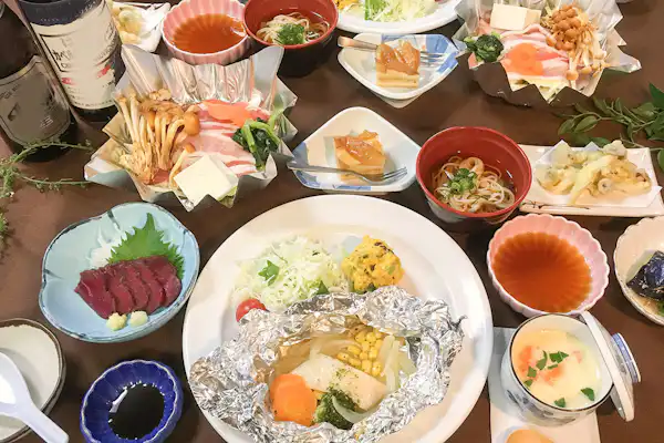ตัวอย่างอาหารเย็นช่วงสิ้นปีและปีใหม่