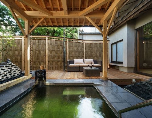 松月　三州瓦張り・露天風呂付き客室