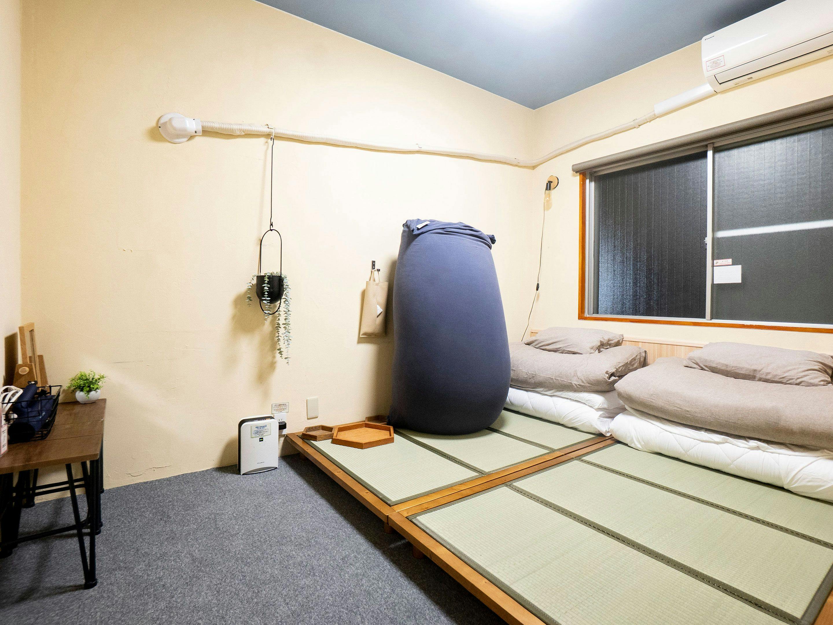 ■ห้องสไตล์ญี่ปุ่นโมเดิร์น■พื้นที่ยกระดับ＋ฟูกญี่ปุ่น■