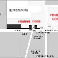 【แผนที่ที่จอดรถ】