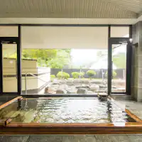 ห้องอาบน้ำในร่ม Kawano-yu สลับชายหญิง พร้อมบ่อไม้ฮิโนกิที่มีเอกลักษณ์