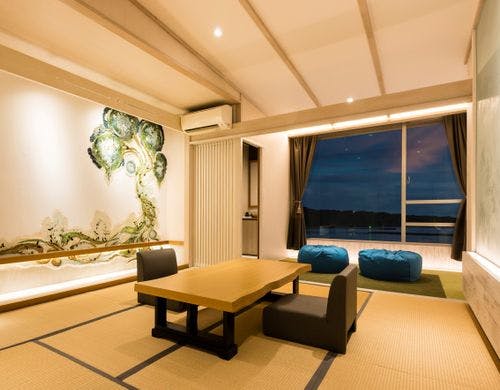 ■地中海■和室・海側10畳+広縁+シャワー