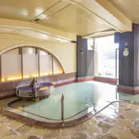 ■Pemandian umum: Pemandian terbuka■Pemandangan laut luas dan langit biru