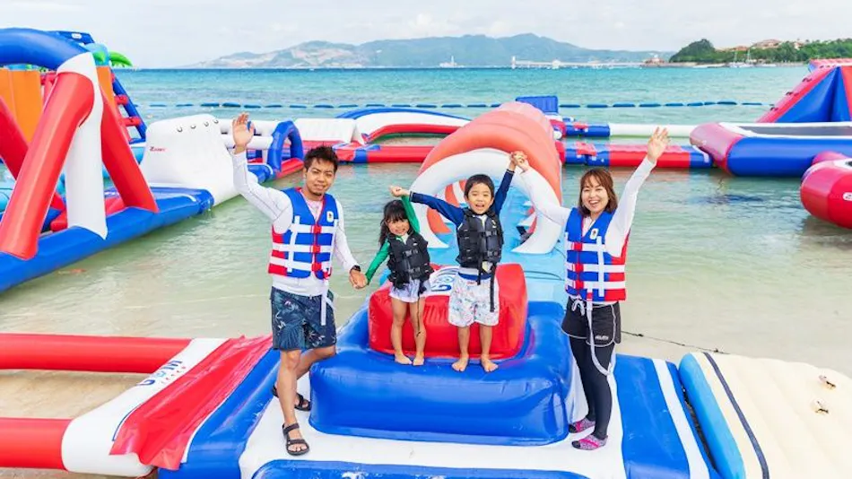KARIYUSHI LCH. RESROT on The Beach