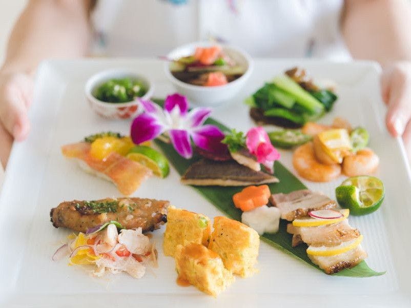 그룹 호텔 점심 (이미지)