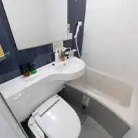 ห้องพักทุกห้องมีห้องน้ำในตัว