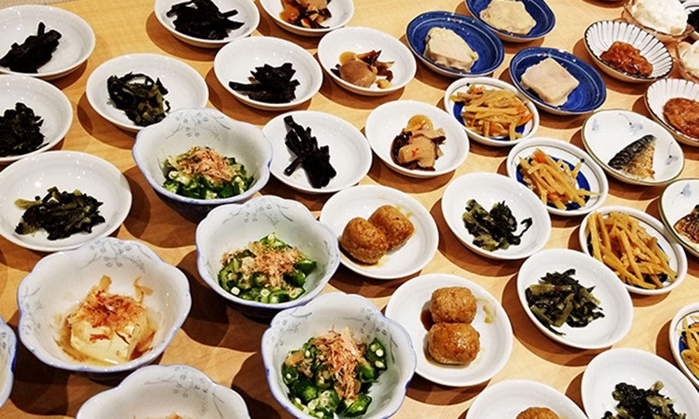 อาหารเช้าแบบบุฟเฟต์ญี่ปุ่น *ภาพประกอบ