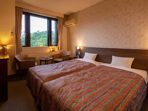 【Hollywood Twin】ห้องพักสไตล์ตะวันตกที่เงียบสงบ