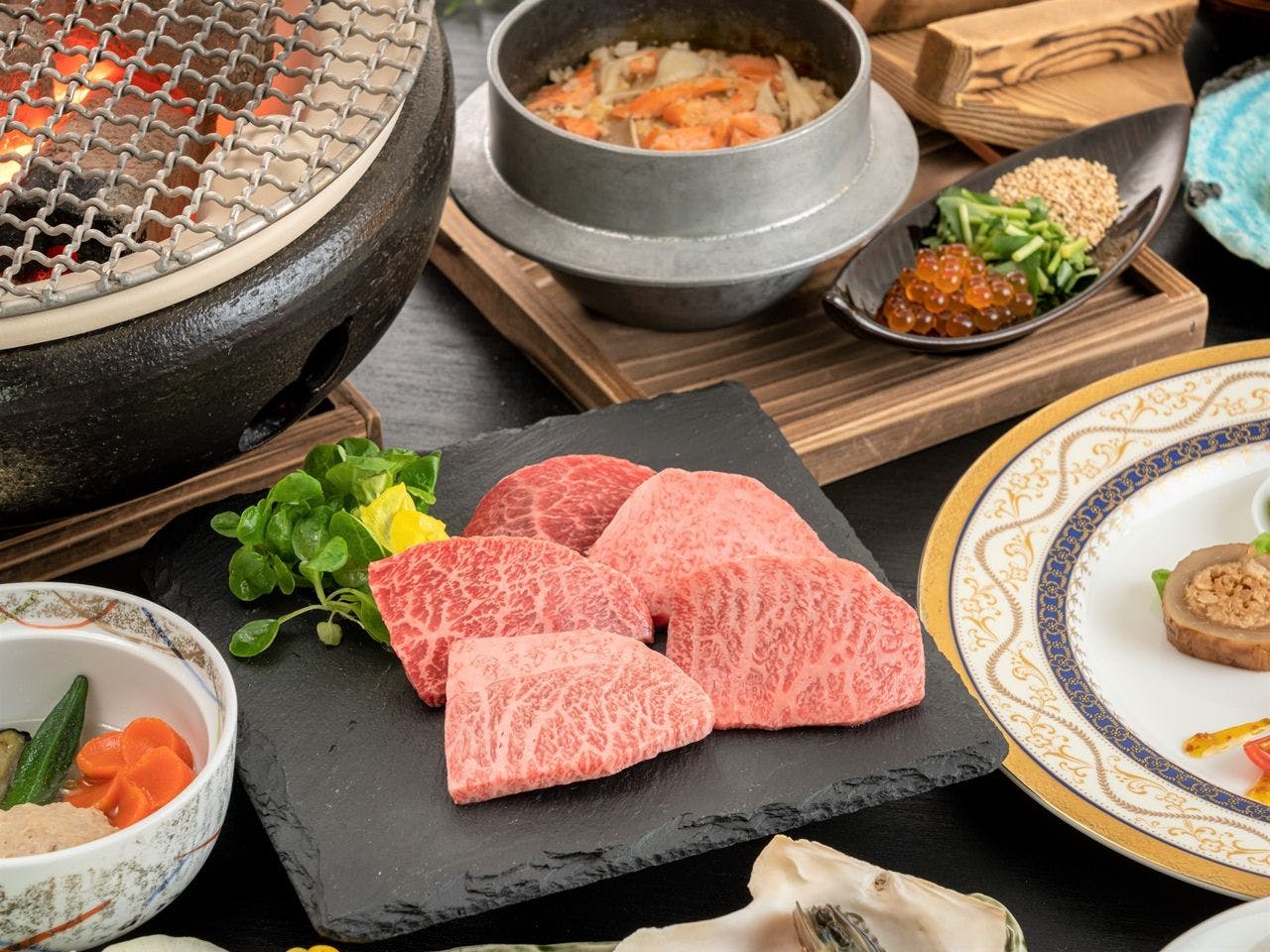 [Perbandingan bahagian daging yang jarang ditemui] Kursus utama kami!