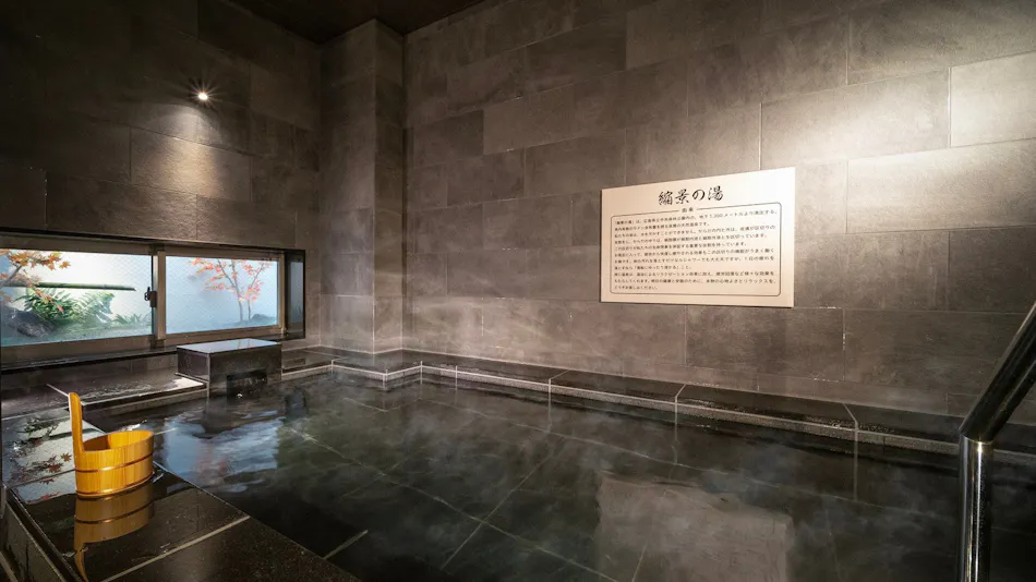 Natural Hot Spring Shukkeien no Yu Super Hotel Hiroshima Natural Hot Spring Yagenbori Street