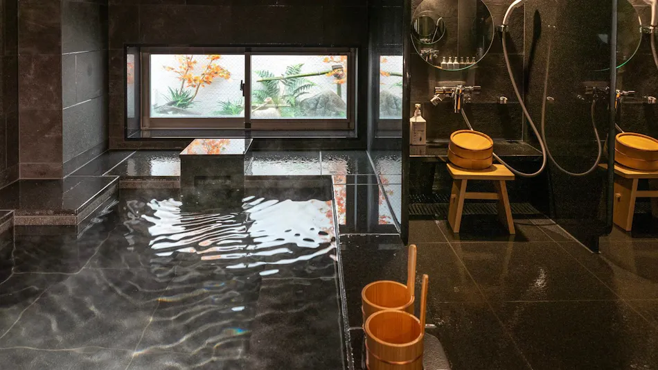 Natural Hot Spring Shukkeien no Yu Super Hotel Hiroshima Natural Hot Spring Yagenbori Street