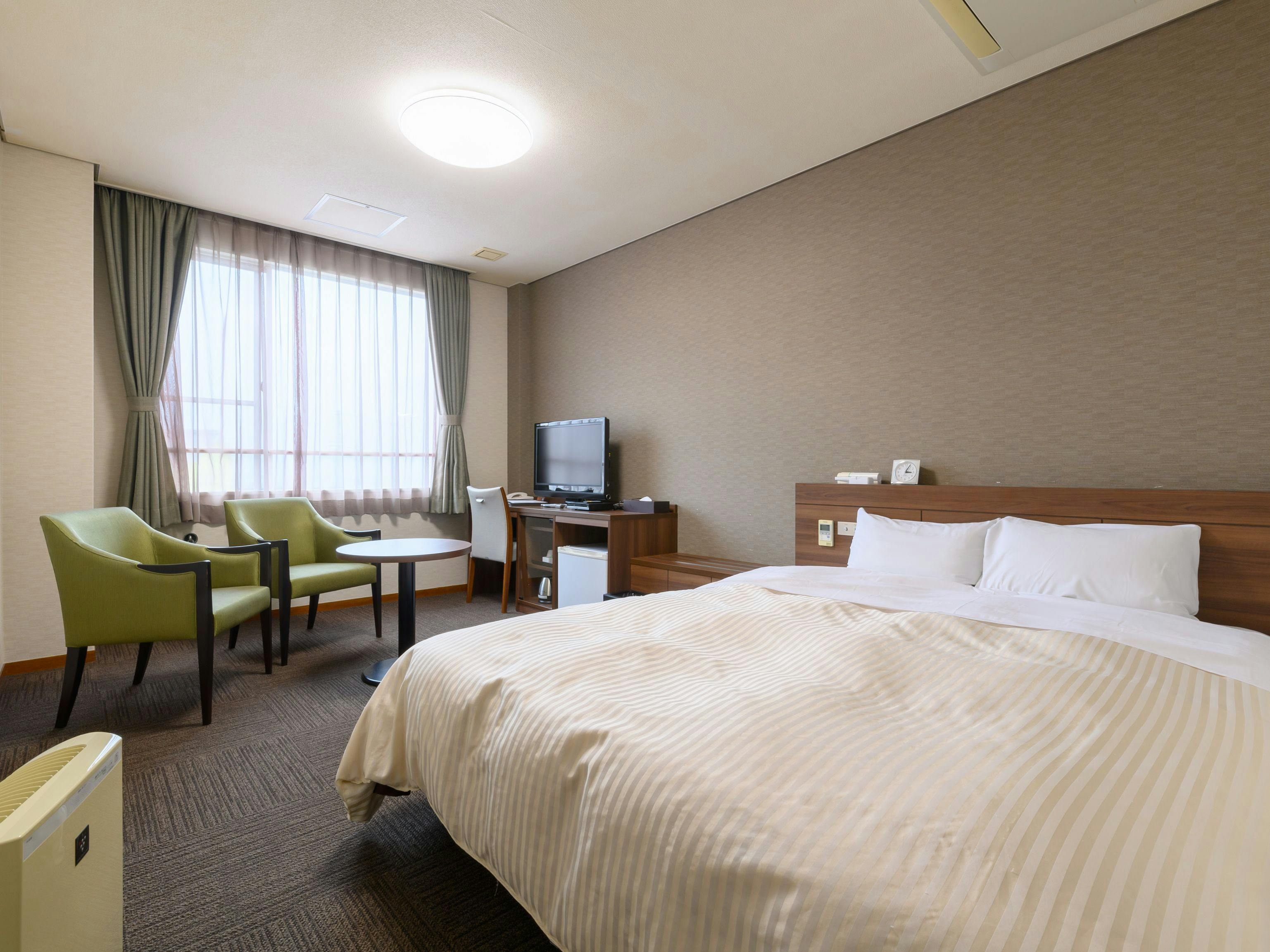 【ปลอดบุหรี่】ห้องเตียงคู่ (ไม่มีอ่างอาบน้ำ)