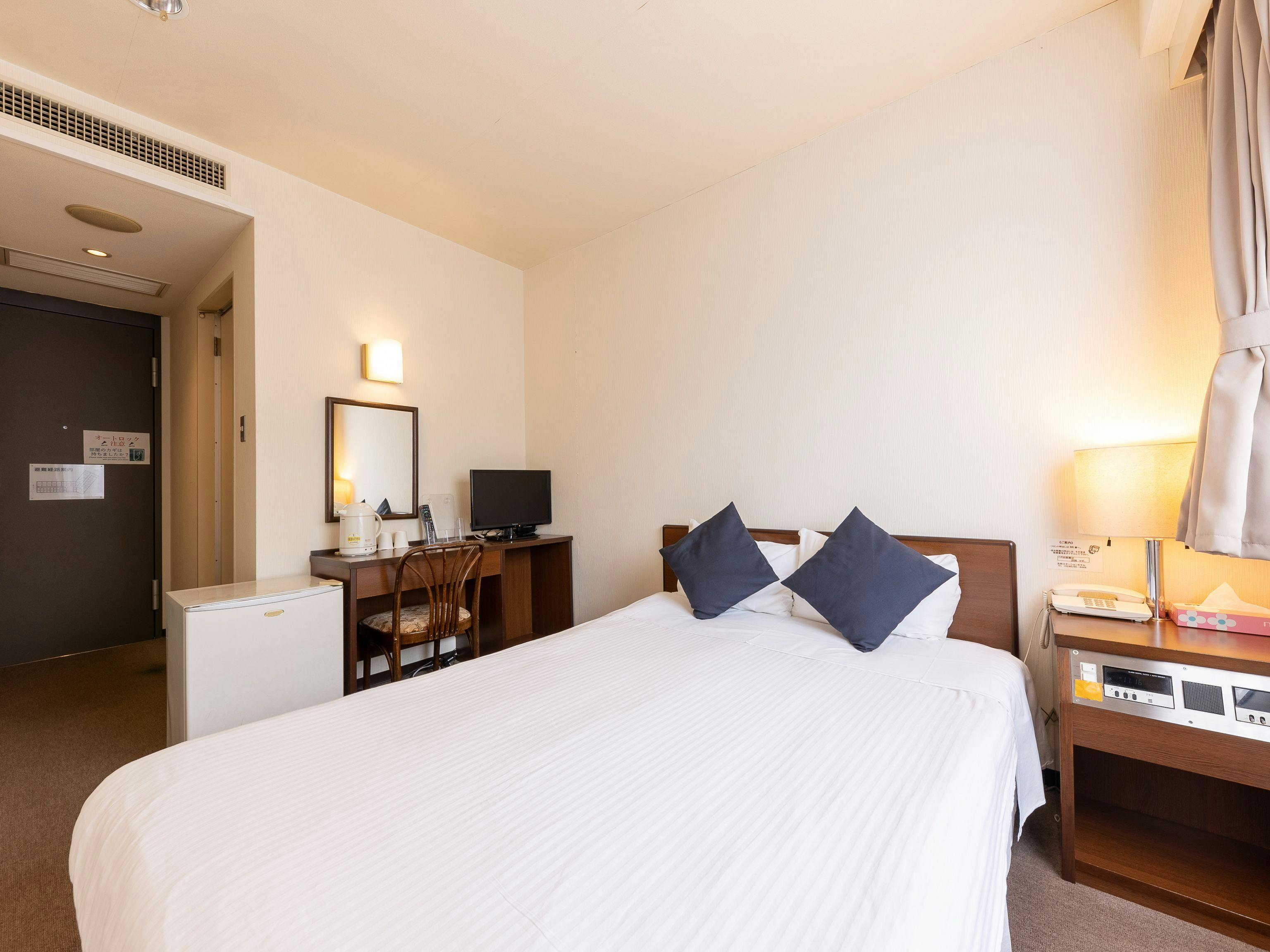 ตัวอย่างห้องพักแบบดับเบิ้ลรูม