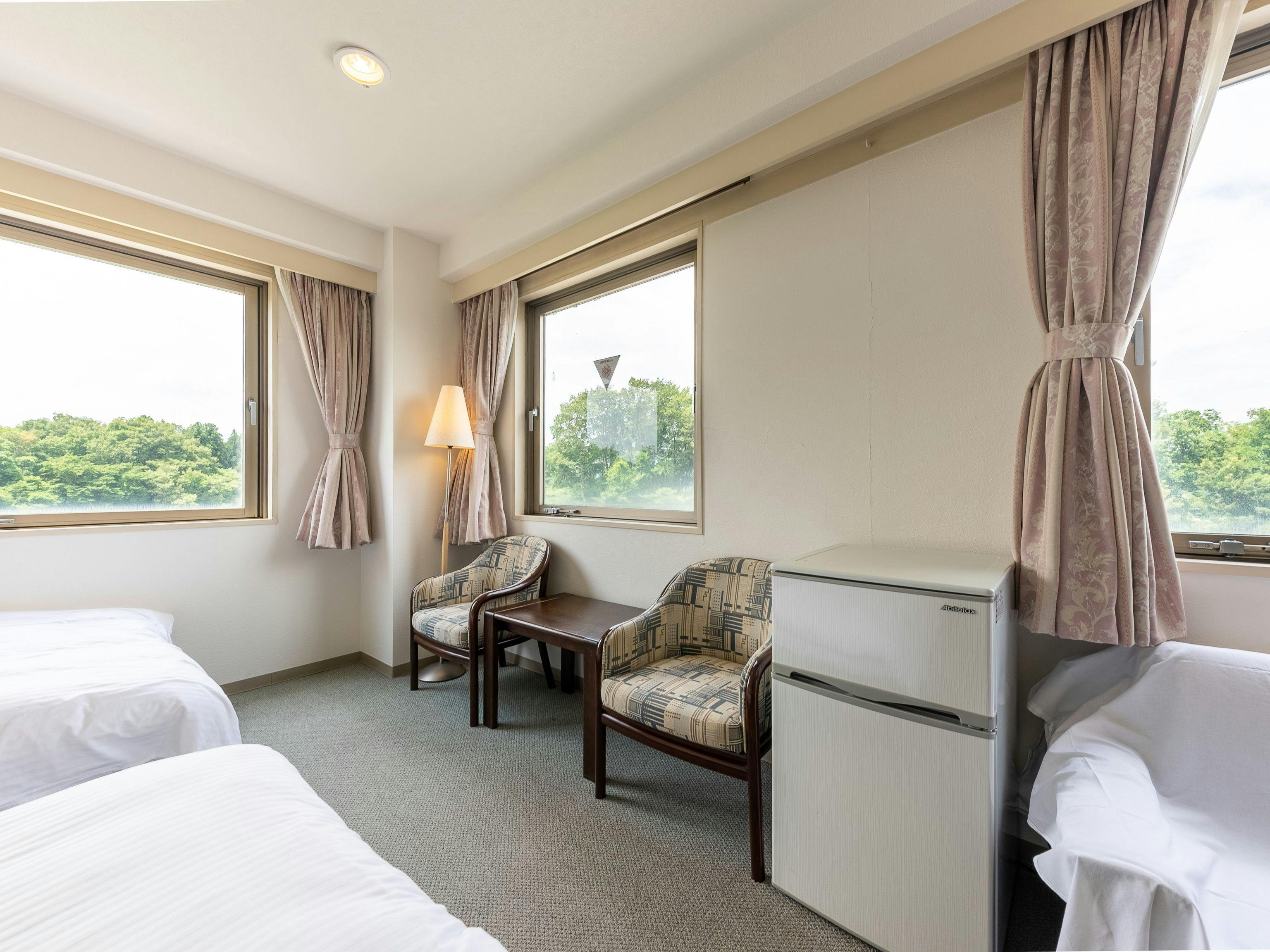 ตัวอย่างห้องดีลักซ์ทวิน