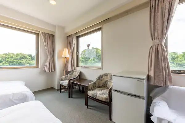 ตัวอย่างห้องดีลักซ์ทวิน