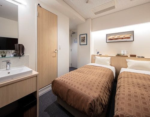 ２名利用ならハリウッドツインも利用可能