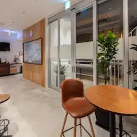 전자레인지와 커피 메이커도 준비되어 있습니다.