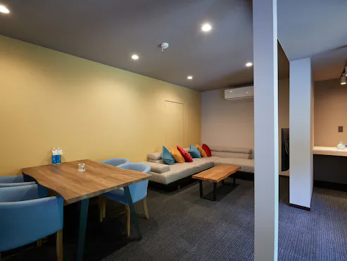 【ห้องพัก】ห้องนั่งเล่น