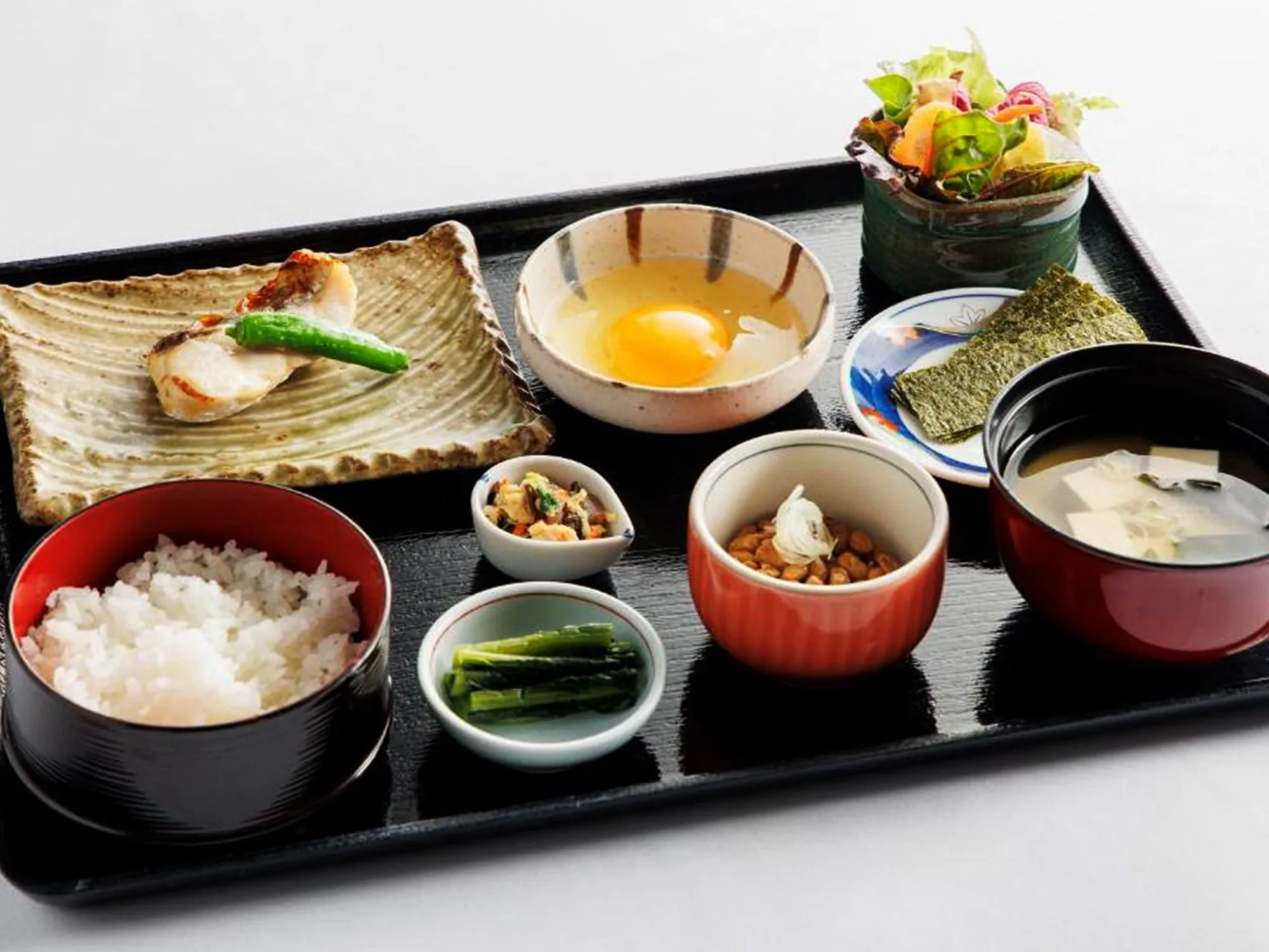 ชุดอาหารเช้าแบบญี่ปุ่น