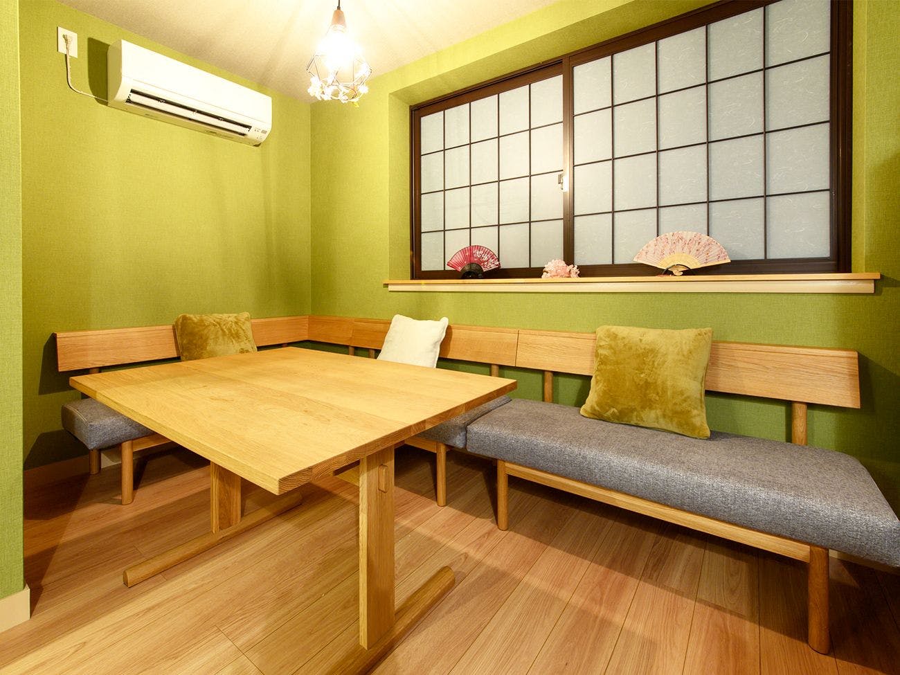 ห้องครัวรับประทานอาหารซากุระบาชิที่ที่พักคานาซาวะ