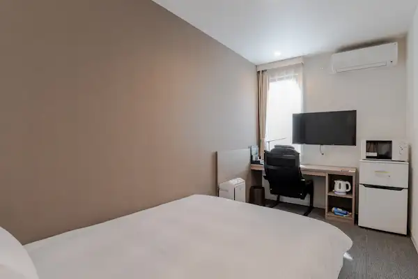 【ปลอดบุหรี่】ห้องเตียงคู่