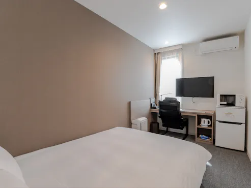 【ปลอดบุหรี่】ห้องเตียงคู่