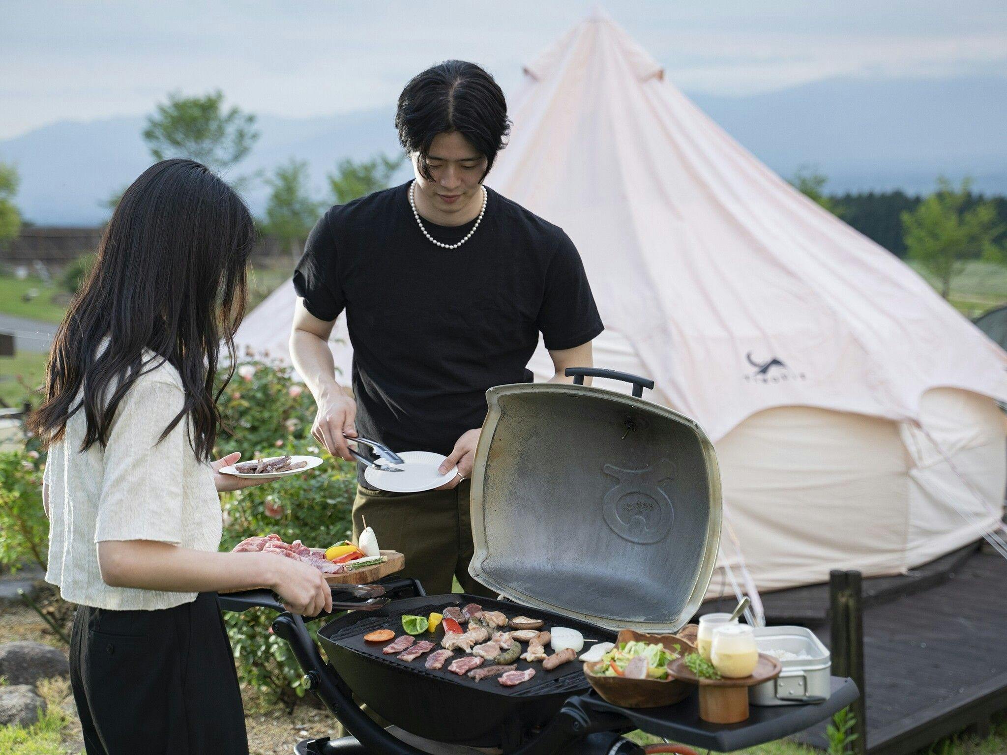 Kuju Flower Park Camping Resort Hana to Hoshi