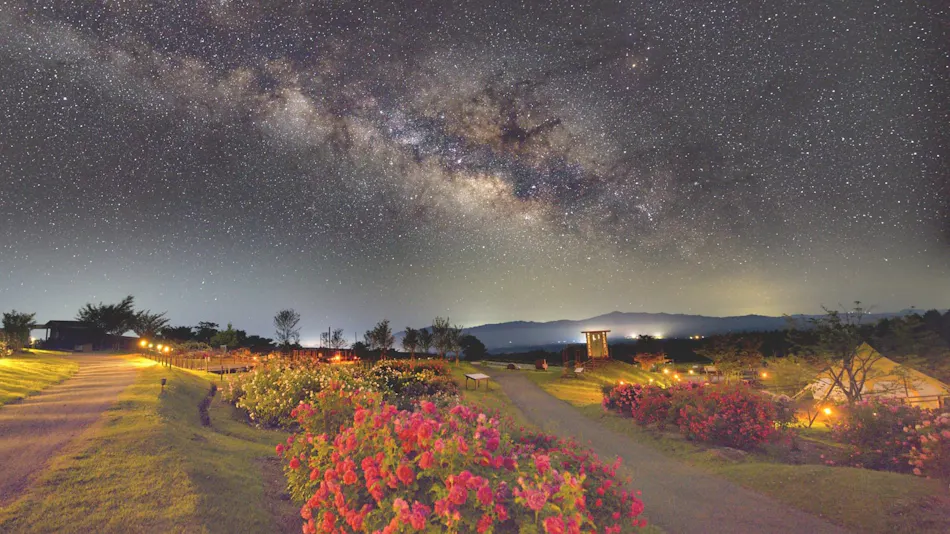 Kuju Flower Park Camping Resort Hana to Hoshi