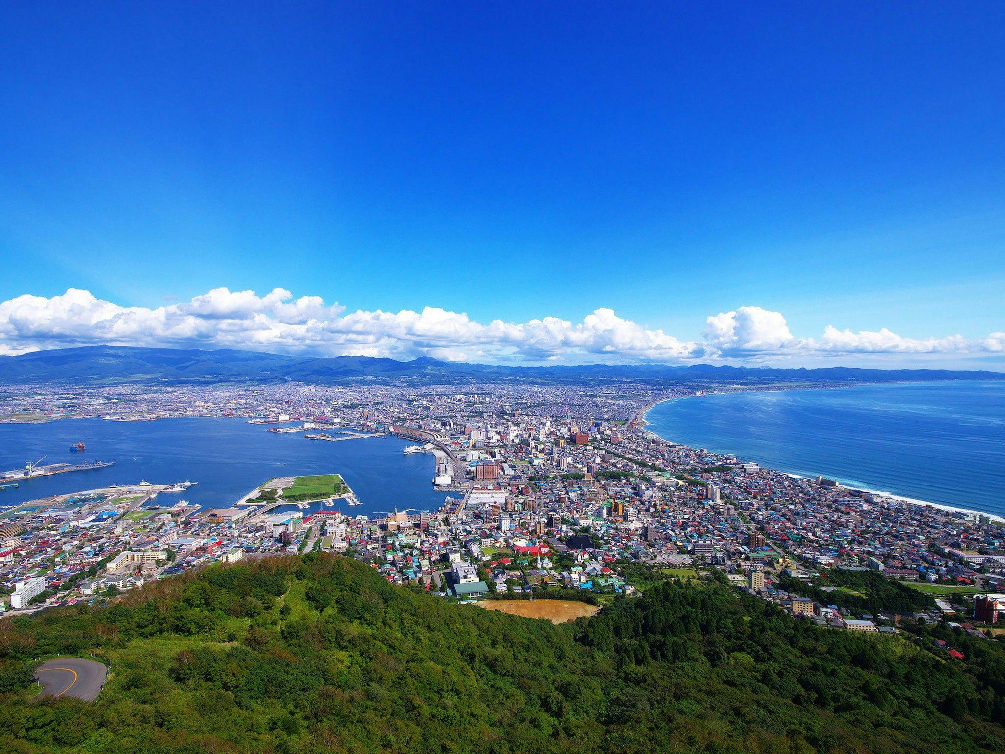 Pemandangan dari Gunung Hakodate
