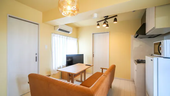 ห้องพักแบบทริปเปิล 2DK (2 ห้องนอน)