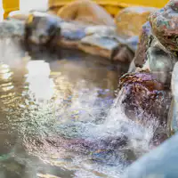 Gambar pemandian air panas terbuka