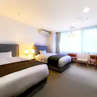 【Kamar Twin Gaya Barat 28㎡】Gambar