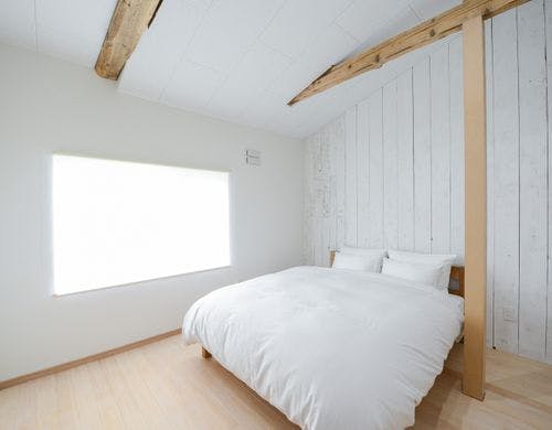 部屋（クイーンサイズベッド）