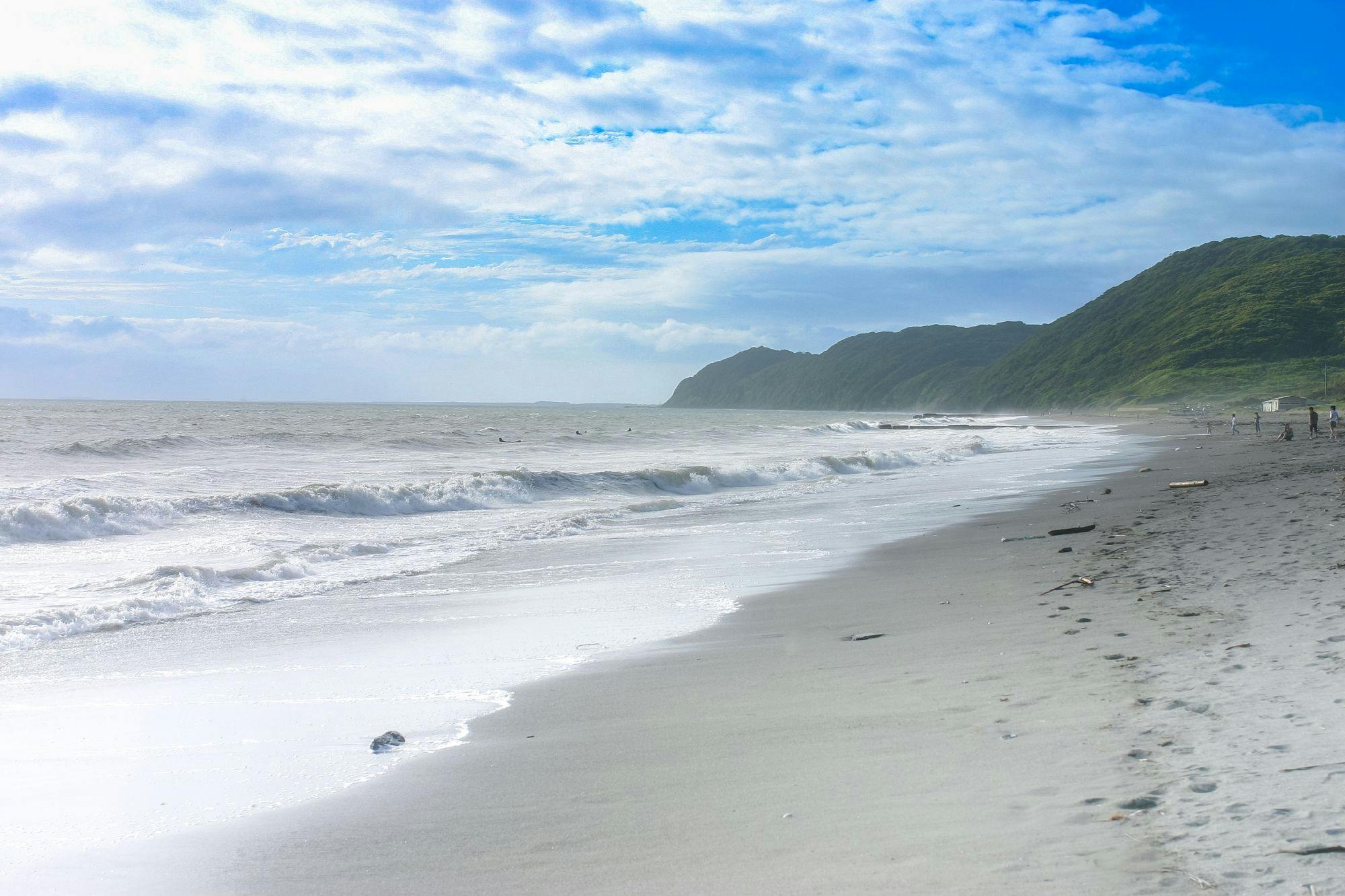 The beautiful beach in front of the Facility.