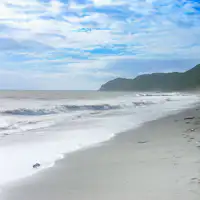 The beautiful beach in front of the Facility.