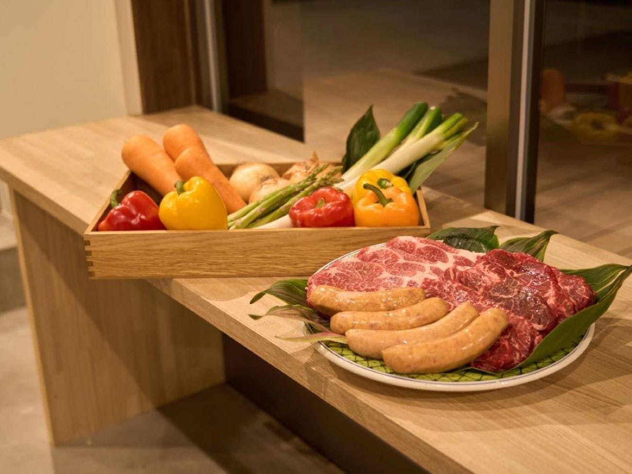 BBQ Dinner Ingredient Set