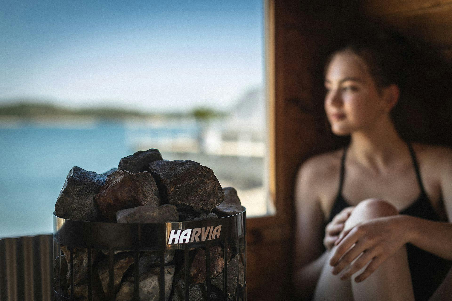 Sauna berbentuk barrel