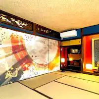 【月影】ห้องพักสไตล์ญี่ปุ่นขนาด 8 เสื่อ พร้อมกุญแจ สำหรับ 1-4 ท่าน