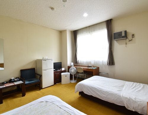 洋室ツイン│バストイレ付のツインルーム