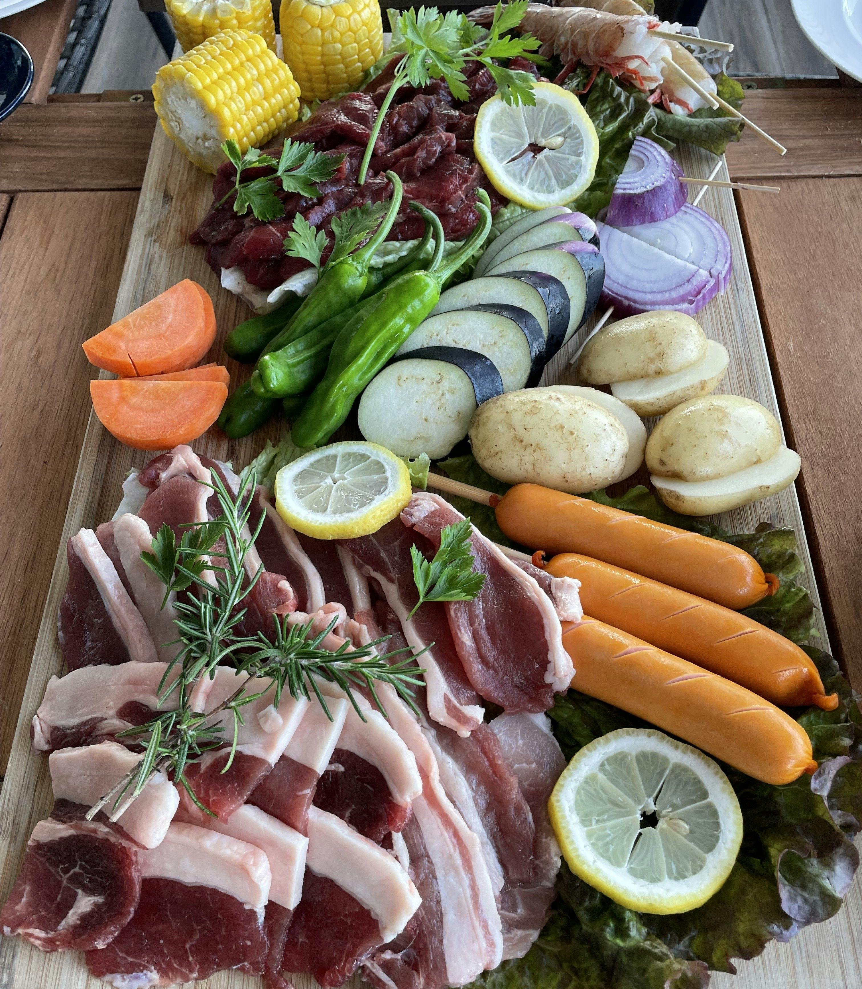 BBQ 메뉴 이미지