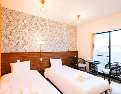 シングルベッド二台